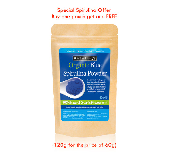 60g Organic Blue Spirulina Powder